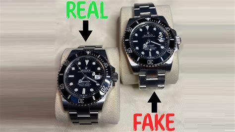 rolex submariner real or fake